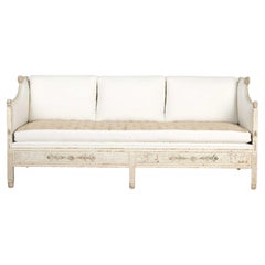 Schwedisches Gustavianisches bemaltes Sofa