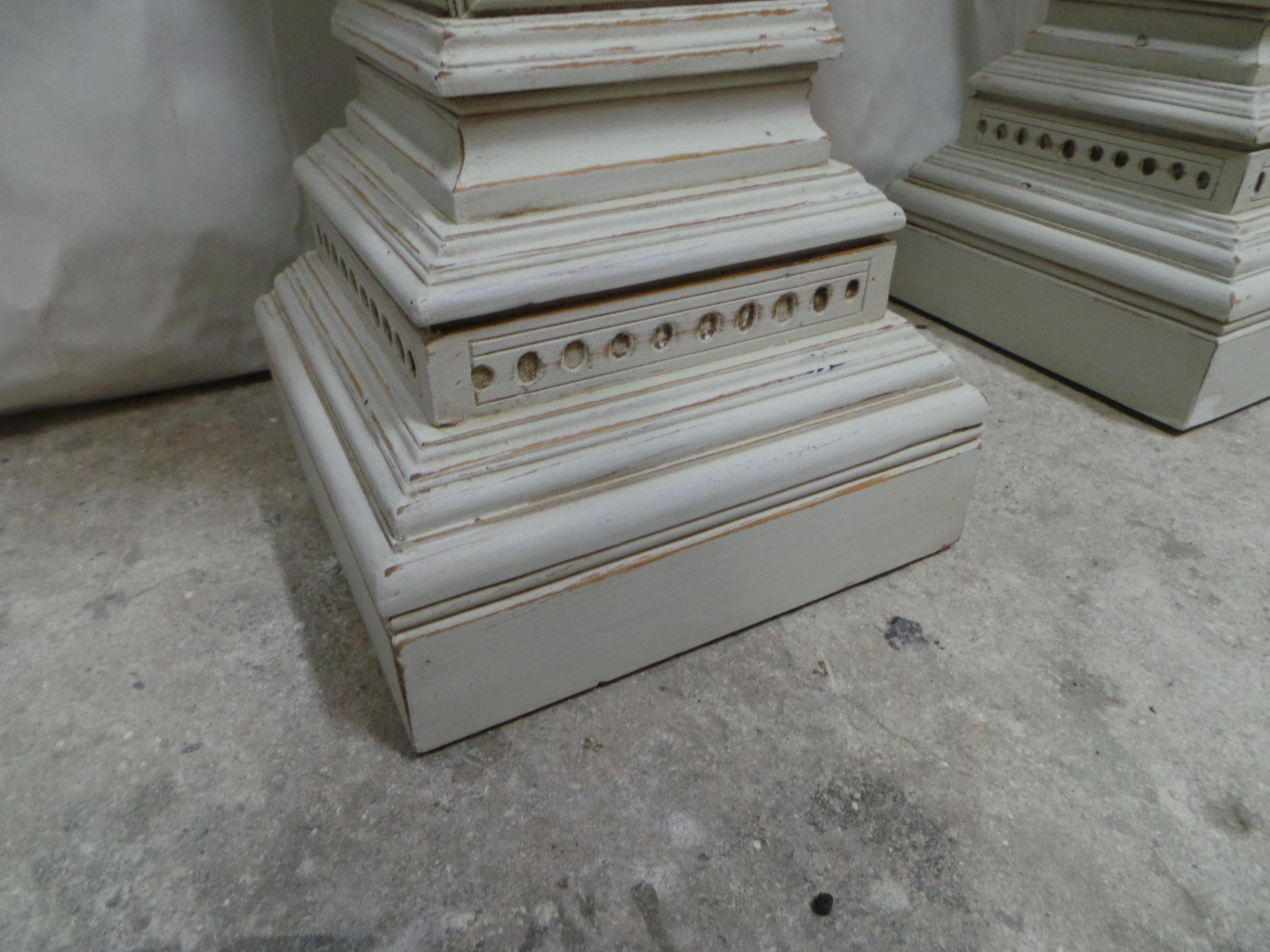 Swedish Gustavian Pedestals  For Sale 2