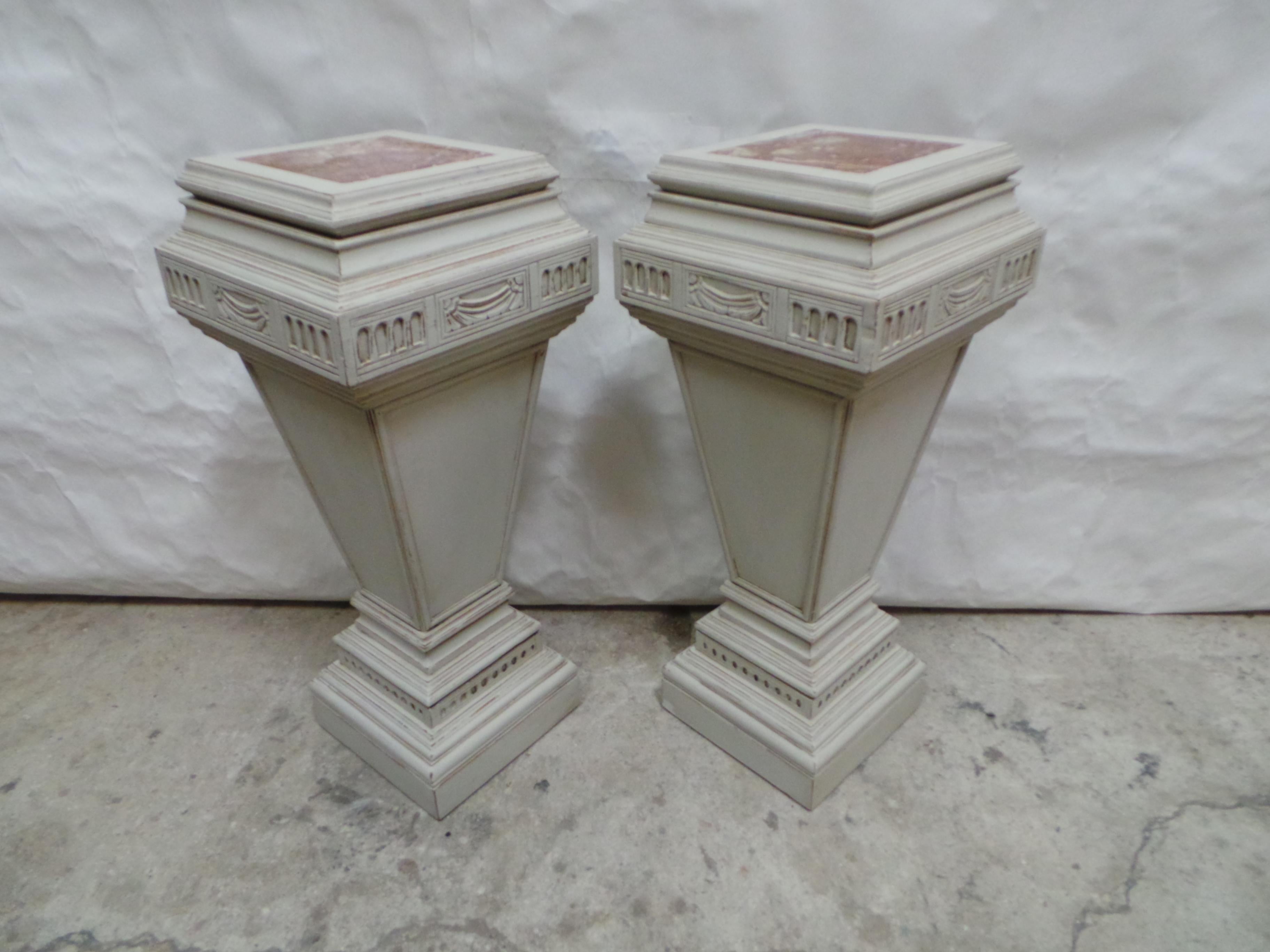 Swedish Gustavian Pedestals  For Sale 3