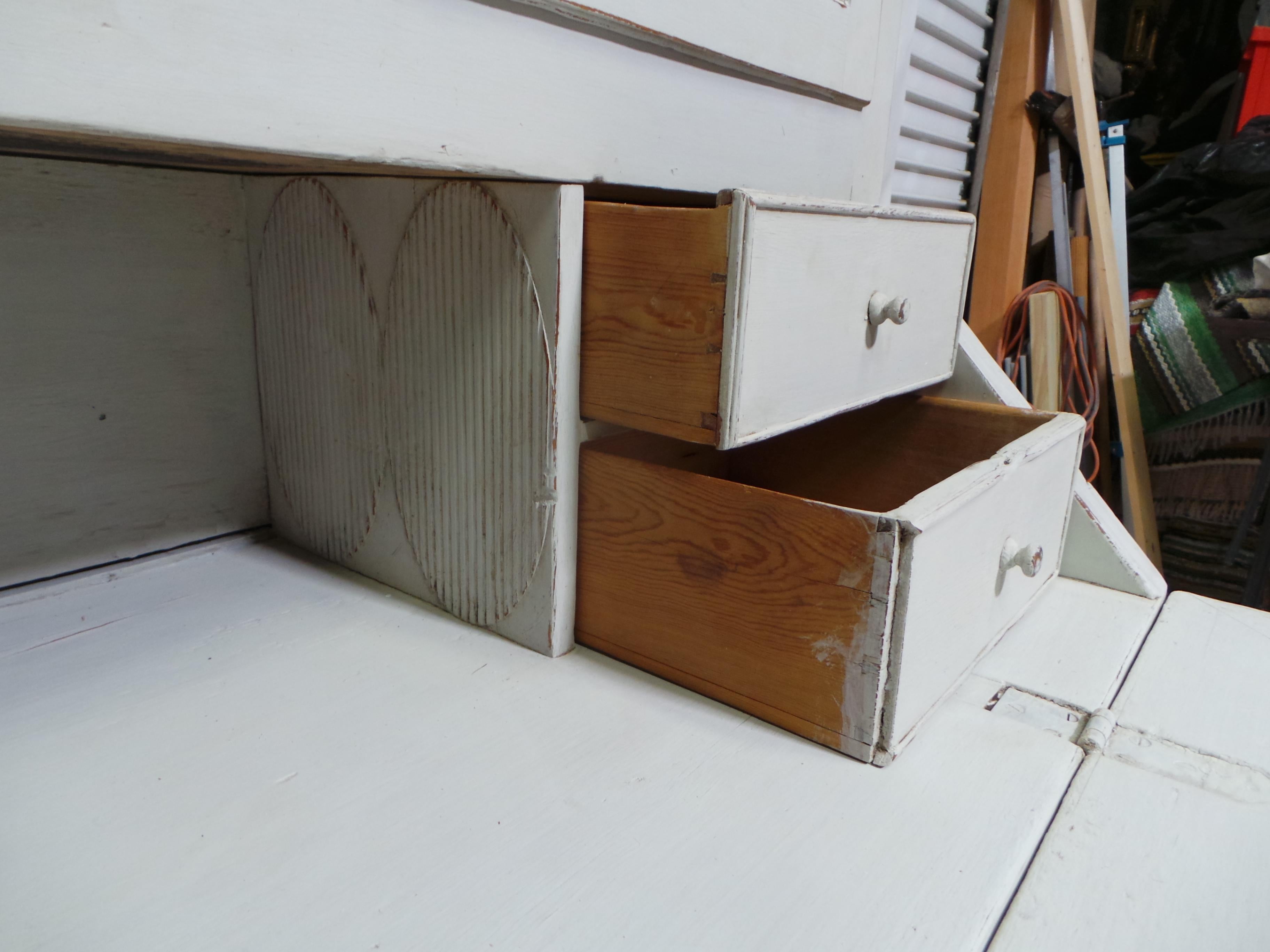 Swedish Gustavian Secratery Hutch 7
