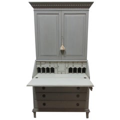 Swedish Gustavian Secretary Hutch