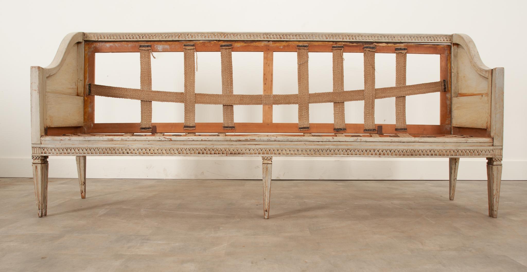 Swedish Gustavian Settee Daybed 7