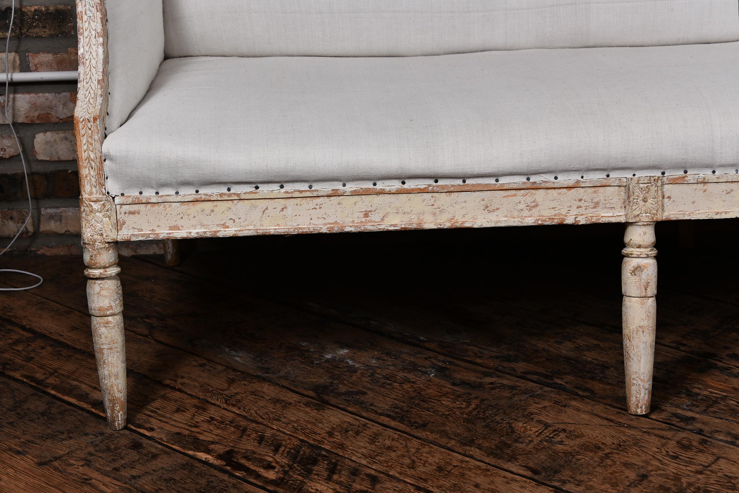 Swedish Gustavian Sofa For Sale 1