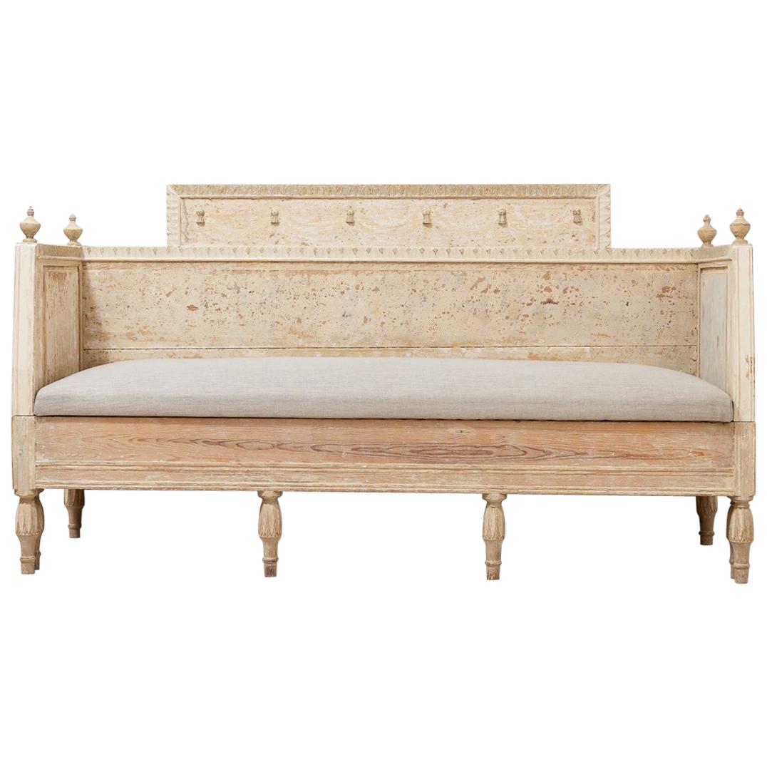 Swedish Gustavian Sofa from the Late 18th Century