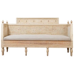 Swedish Gustavian Sofa from the Late 18th Century
