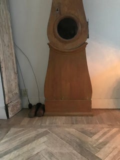 Swedish Gustavian tall case clock by Josua Lannér, late 18th century.