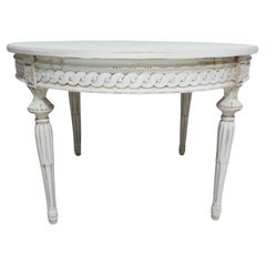Swedish Gustavian Stye Round Table