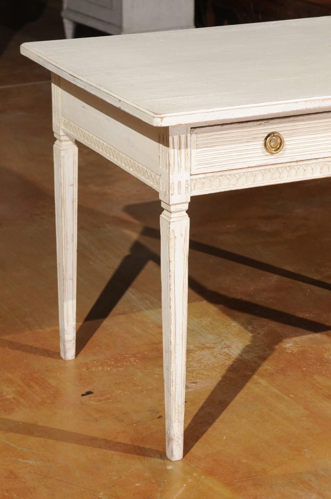 reeded desk