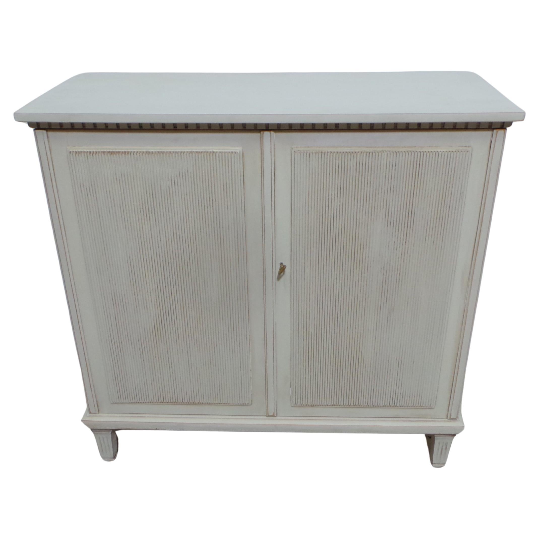 Swedish Gustavian Style 2 Door Sideboard