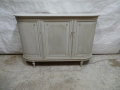 Swedish Gustavian Style 3 Door Sideboard