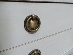 Swedish Gustavian Style 3 Drawer Nightstands