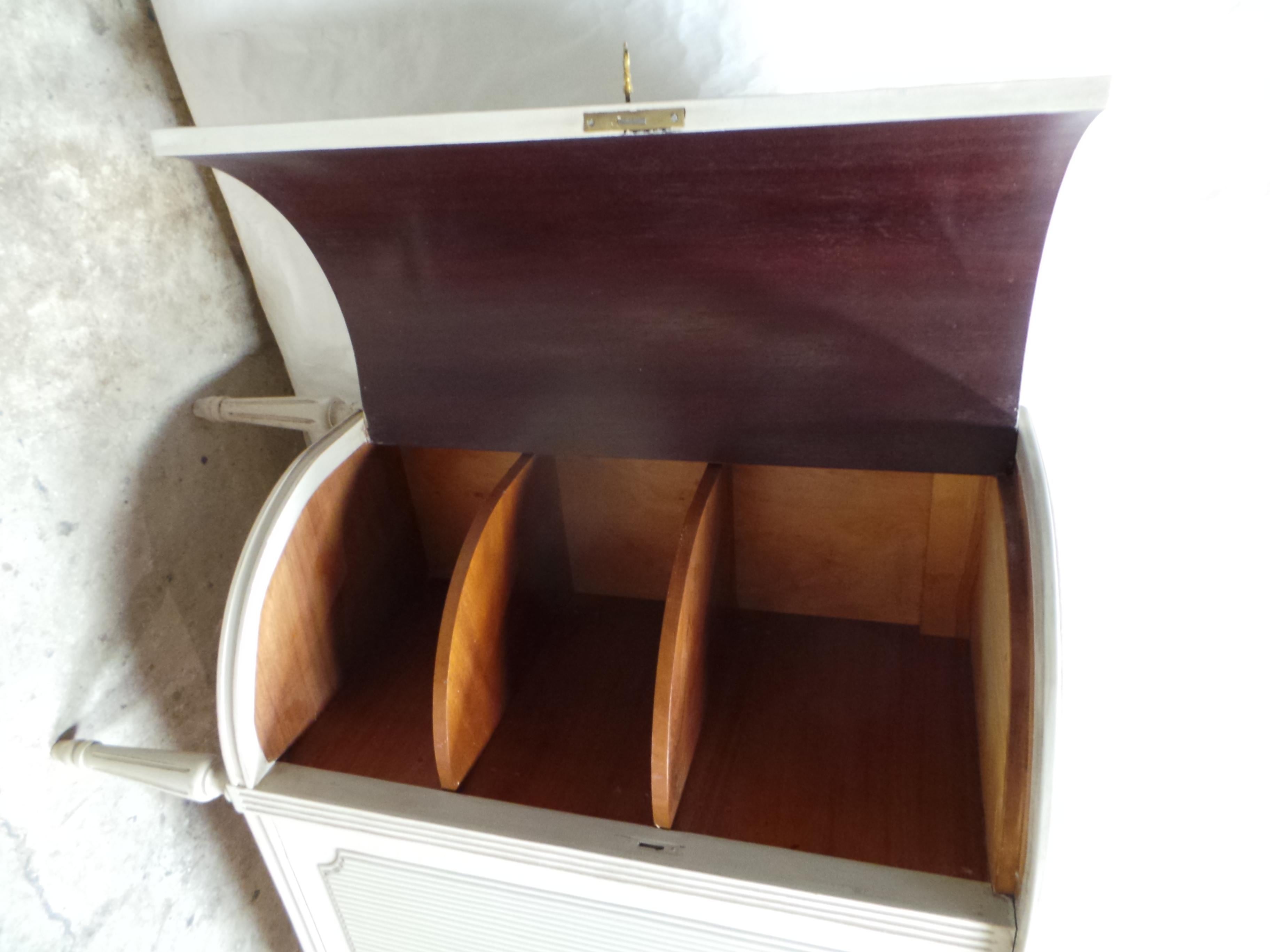 Swedish Gustavian Style 4 Door Sideboard For Sale 5