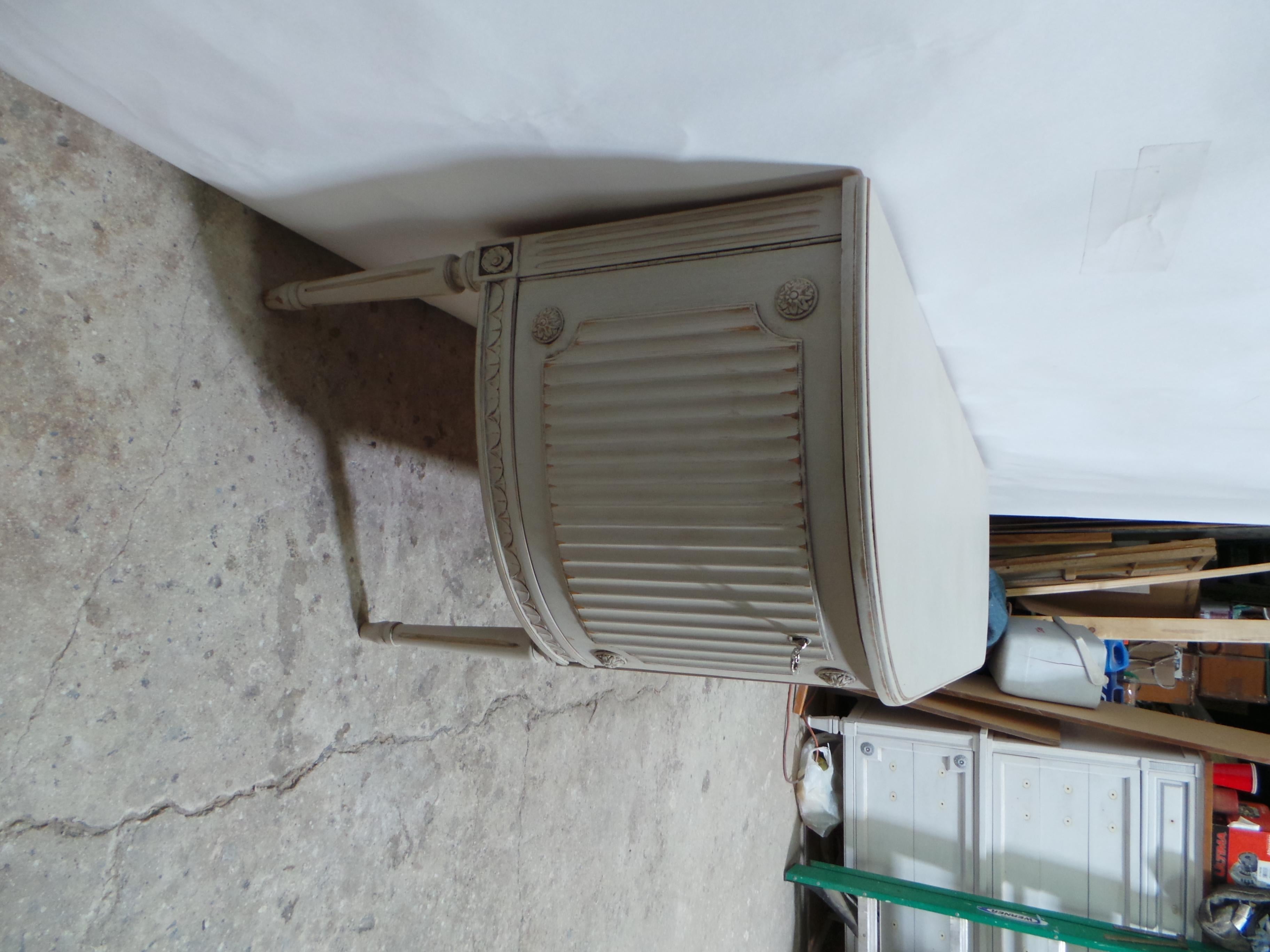 Mid-20th Century Swedish Gustavian Style 4 Drawer 2 Door Sideboard For Sale