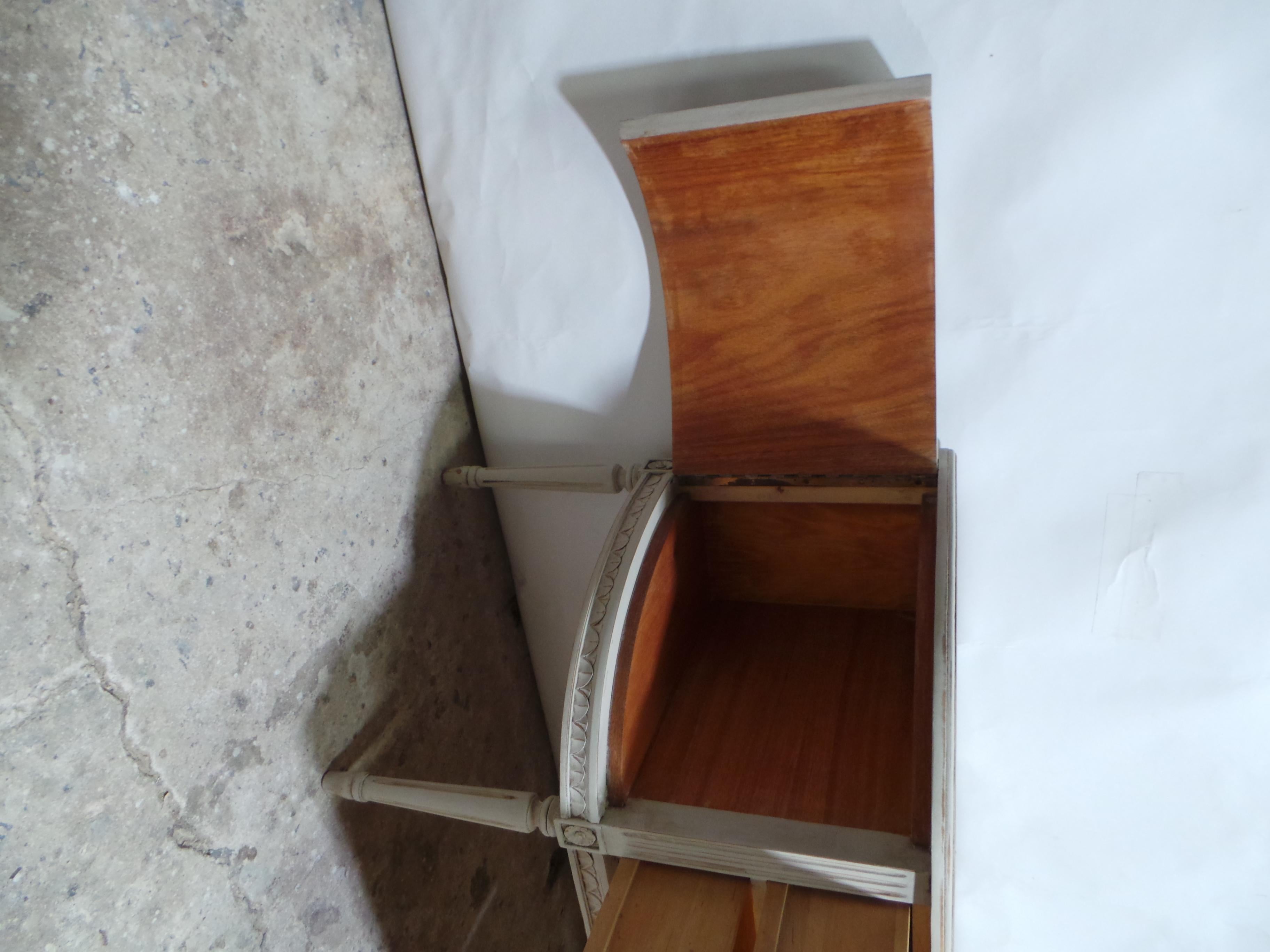 Swedish Gustavian Style 4 Drawer 2 Door Sideboard For Sale 4