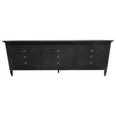 Swedish Gustavian Style 9-Drawer Dresser