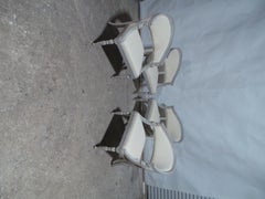 Swedish Gustavian Style Barrel Chairs Set Of 4