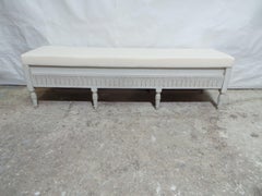Swedish Gustavian Style Bench