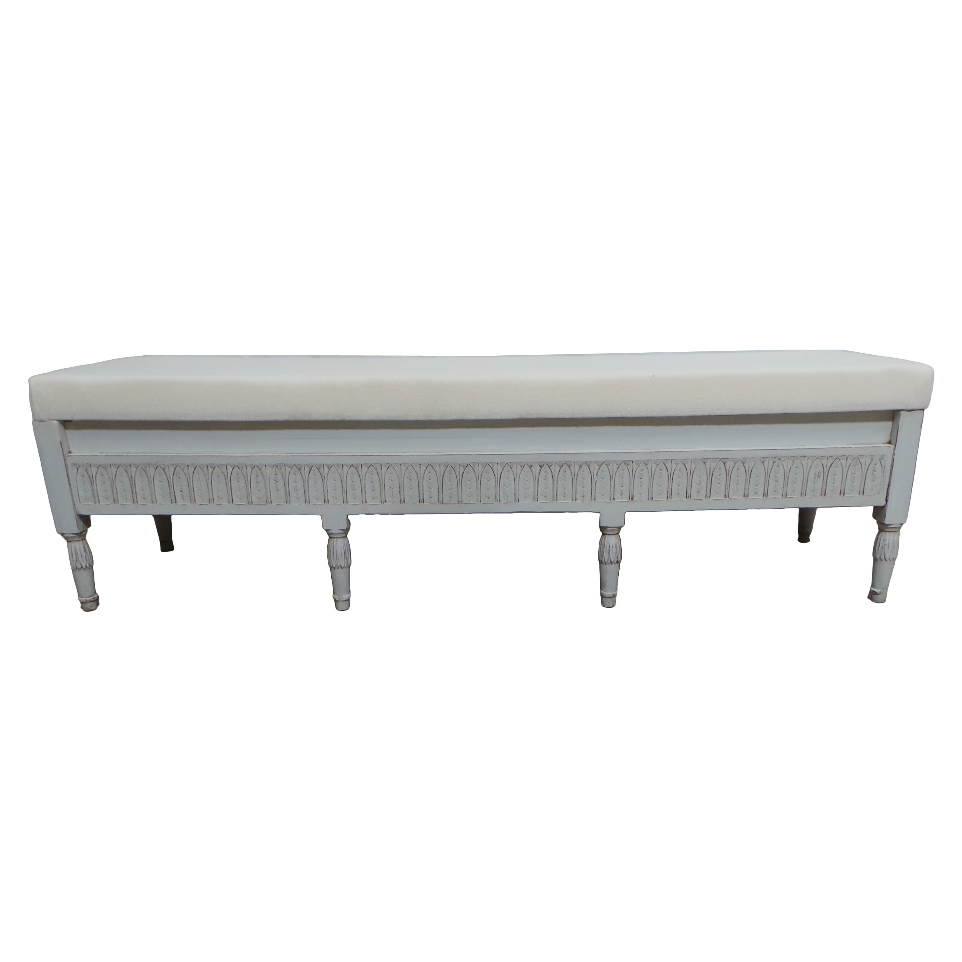 Swedish Gustavian Style Bench