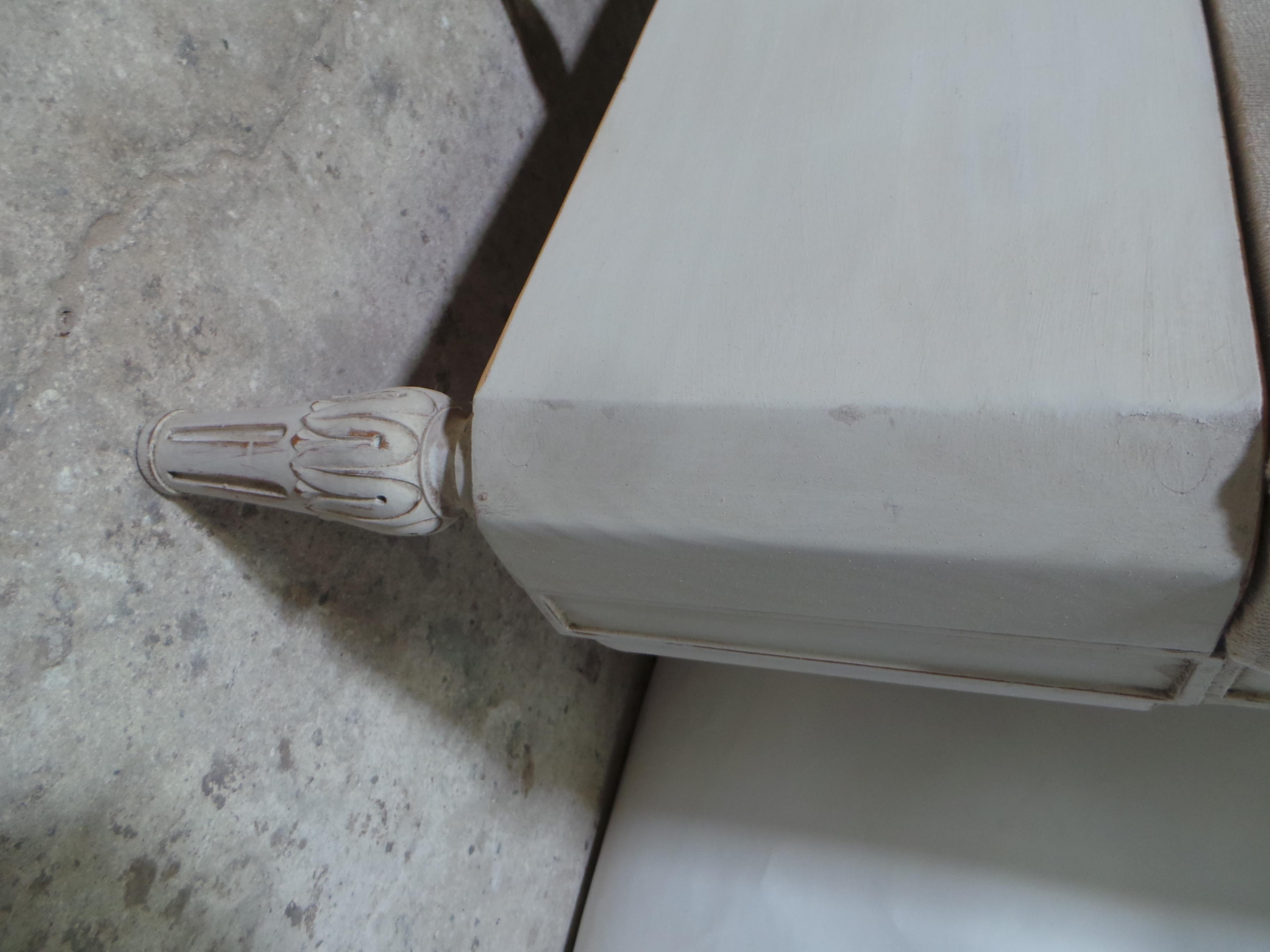 Early 20th Century Swedish Gustavian Style Bench Unique For Sale