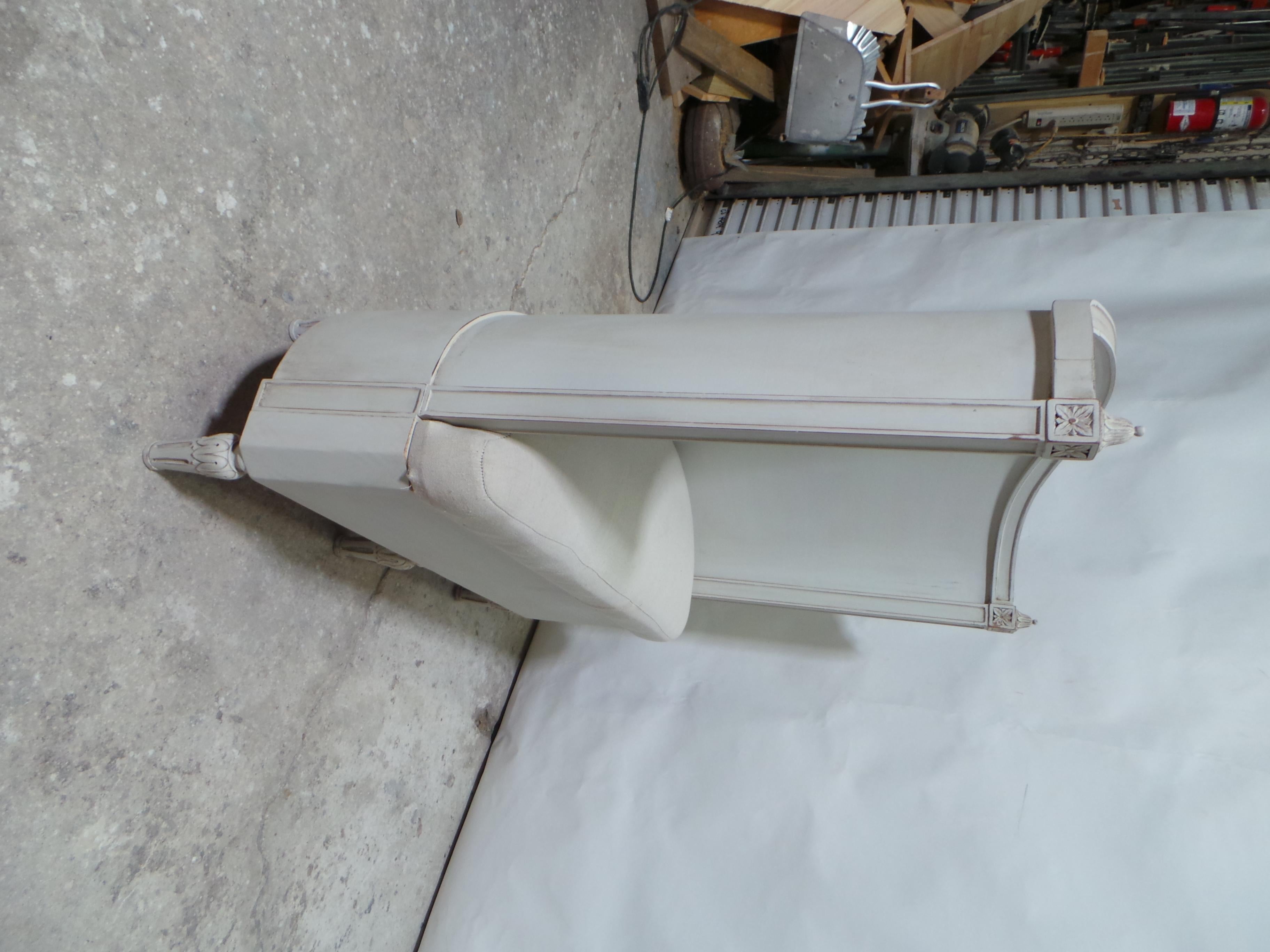 Swedish Gustavian Style Bench Unique For Sale 3