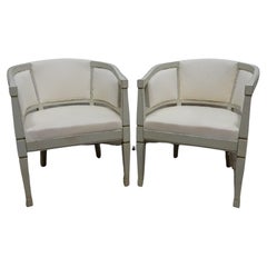 Swedish Gustavian Style Berger Chairs