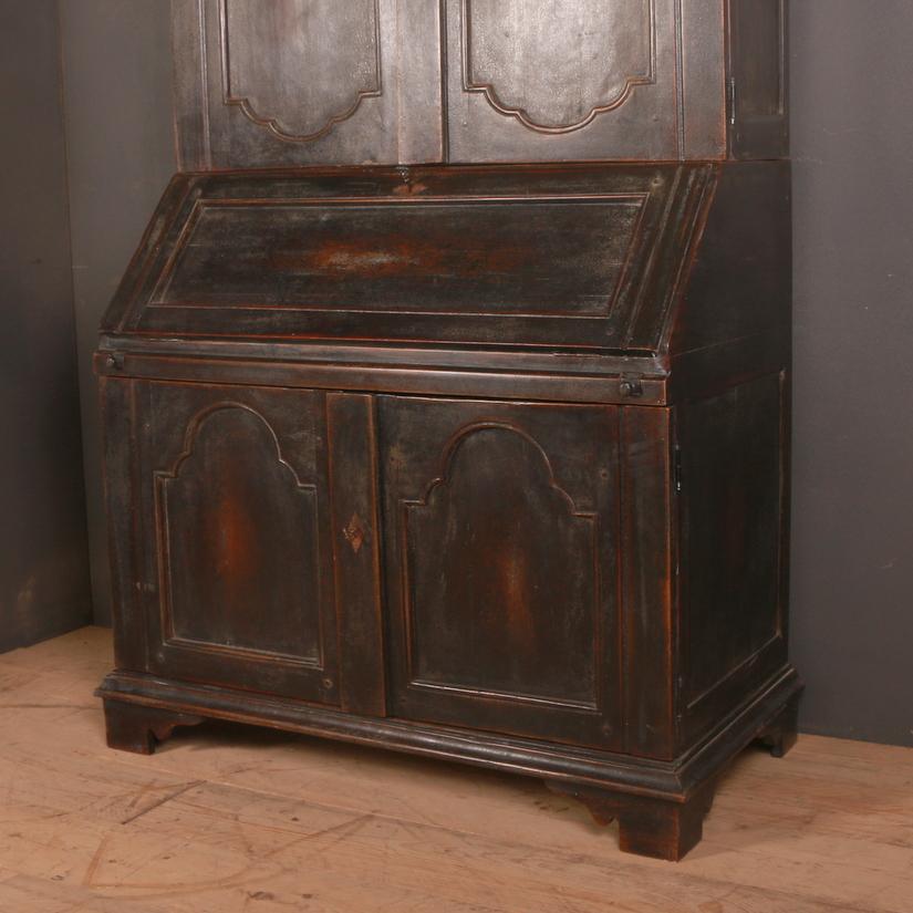 Good quality Swedish style painted bureau bookcase constructed from old timber. Brilliant presence in situ.

Dimensions
49 inches (124 cms) wide
23 inches (58 cms) deep
87.5 inches (222 cms) high.

  