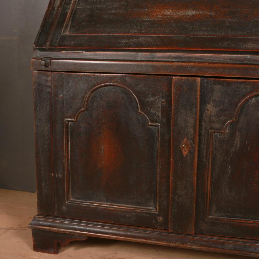 Contemporary Swedish Gustavian Style Bureau Bookcase