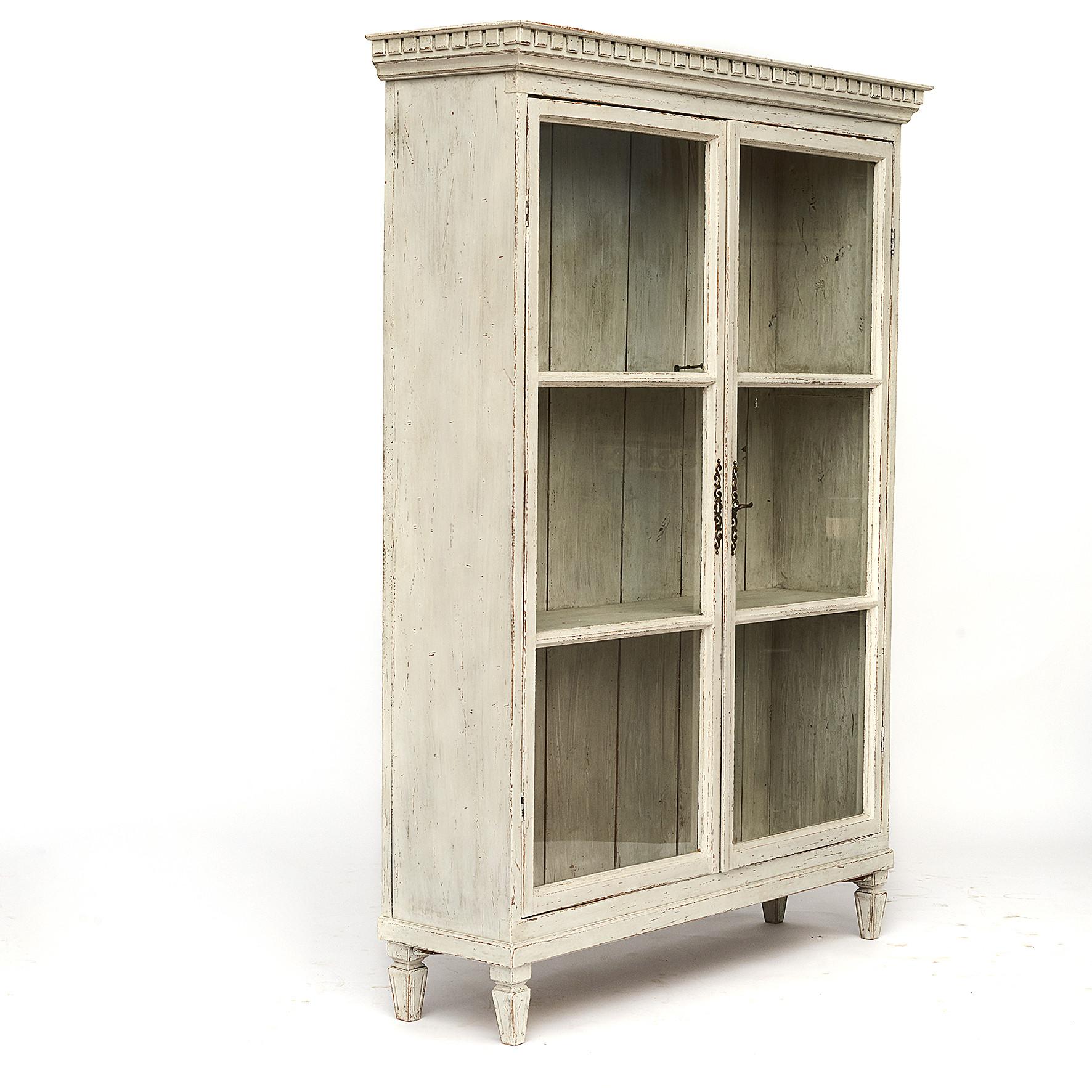 Swedish Gustavian Style Cabinet, 1850-1860 In Good Condition In Kastrup, DK
