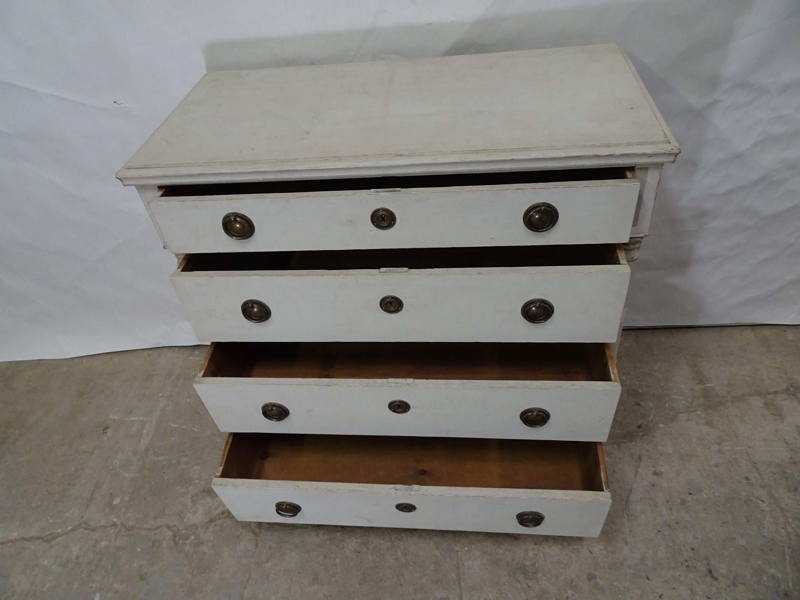 Swedish Gustavian Style Chest For Sale 1