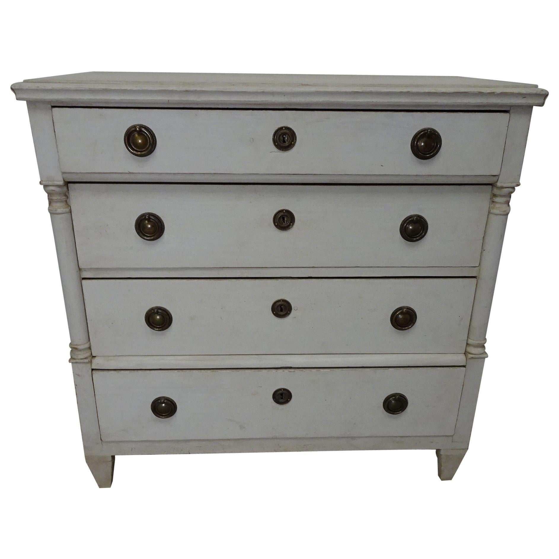 Swedish Gustavian Style Chest For Sale