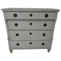 Antique Swedish Gustavian Style Chest