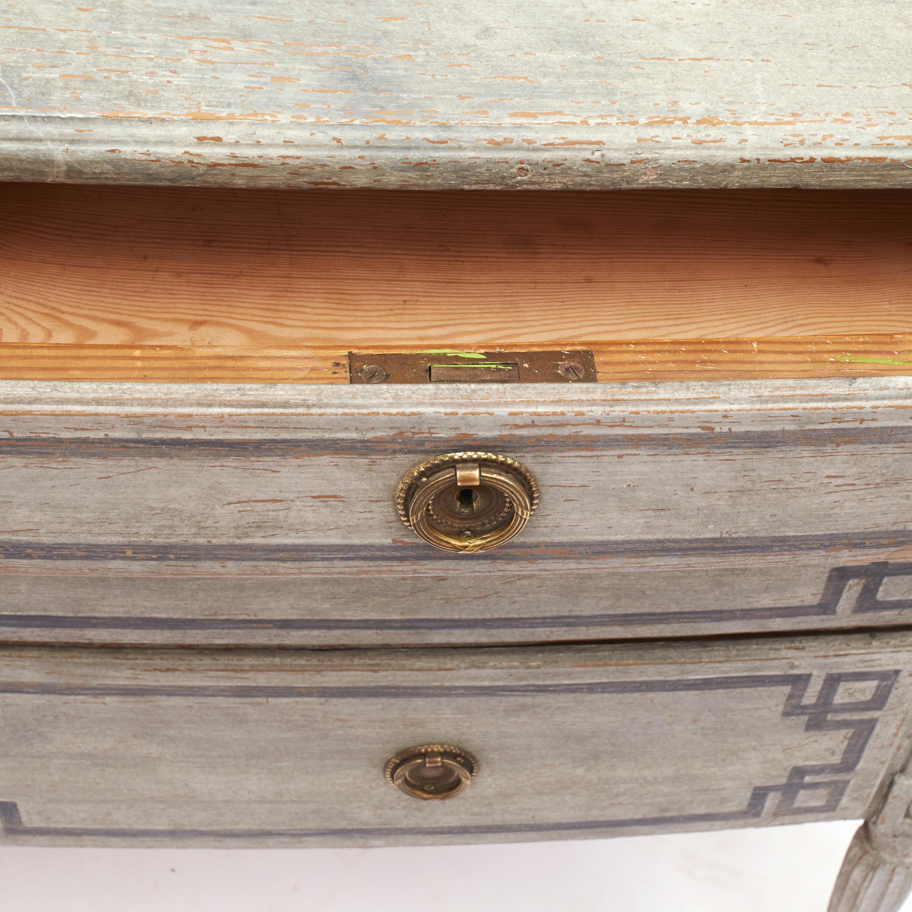 Swedish Gustavian Style Chest of Drawers 4