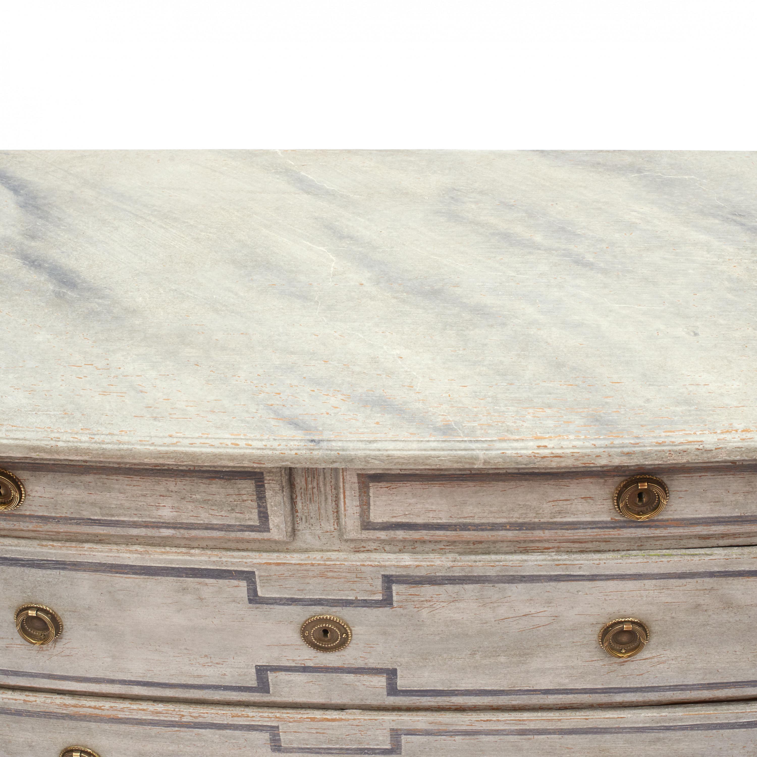Swedish Gustavian Style Chest of Drawers 1