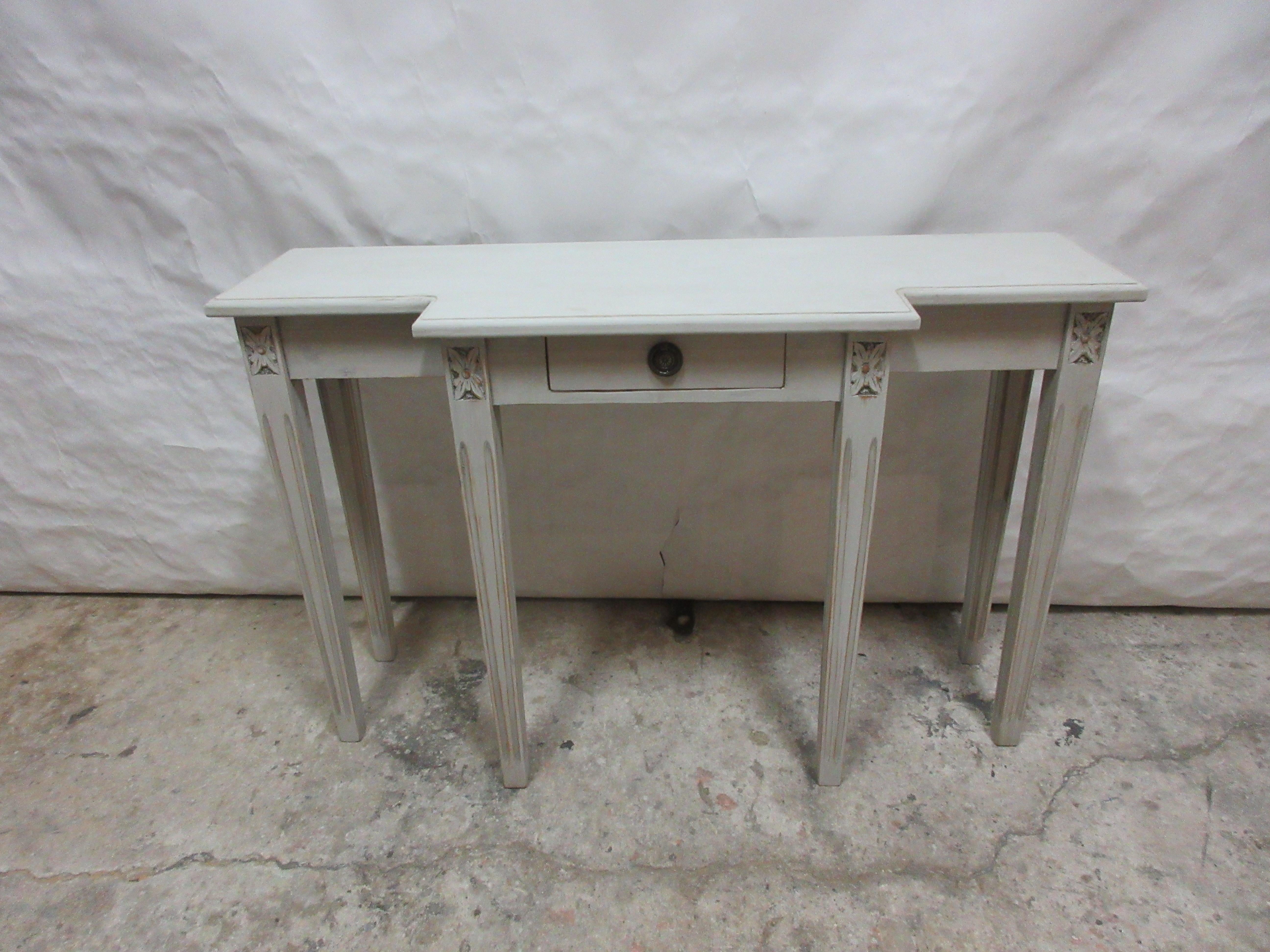 gustavian console table