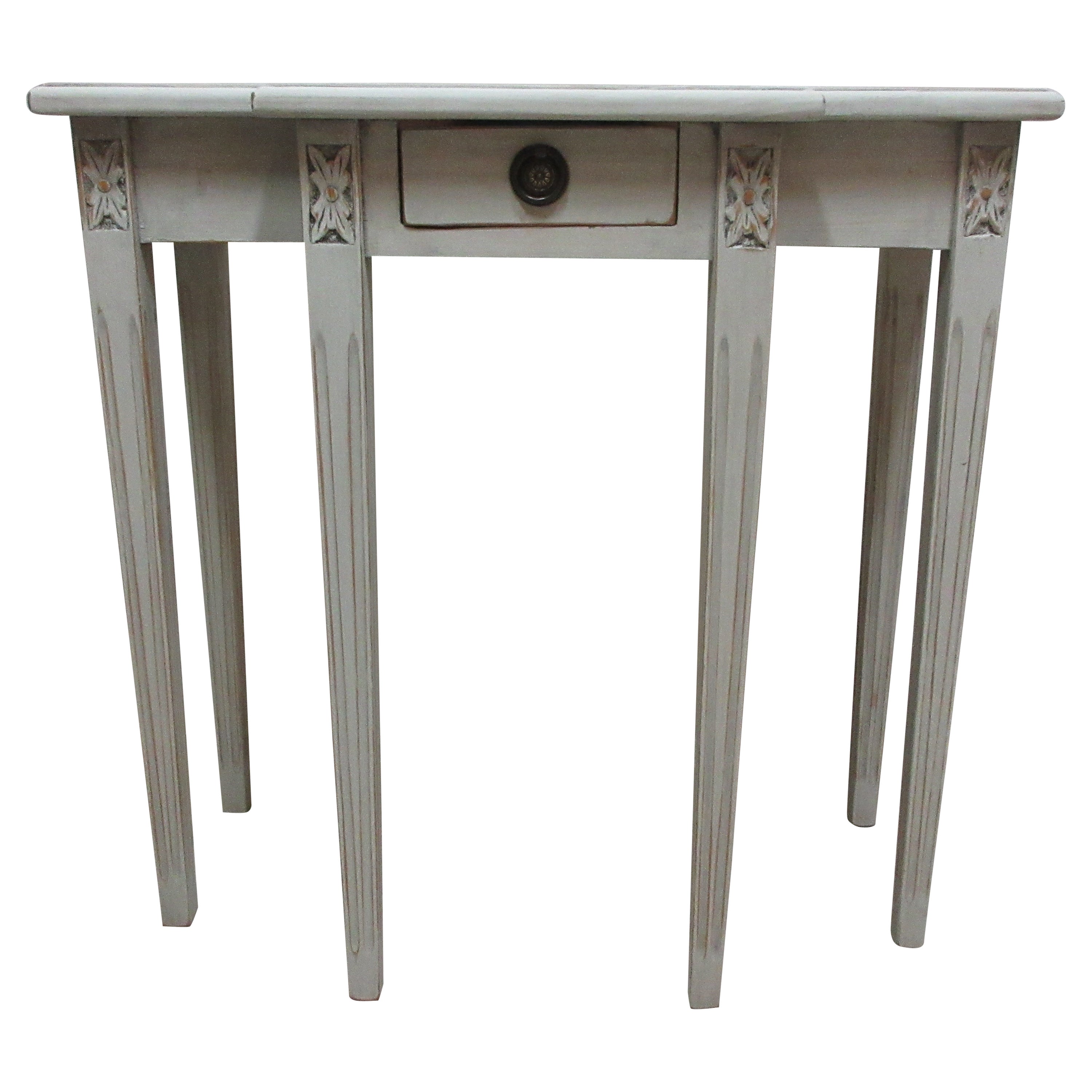 Table console suédoise de style gustavien