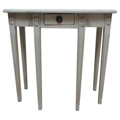 Table console suédoise de style gustavien
