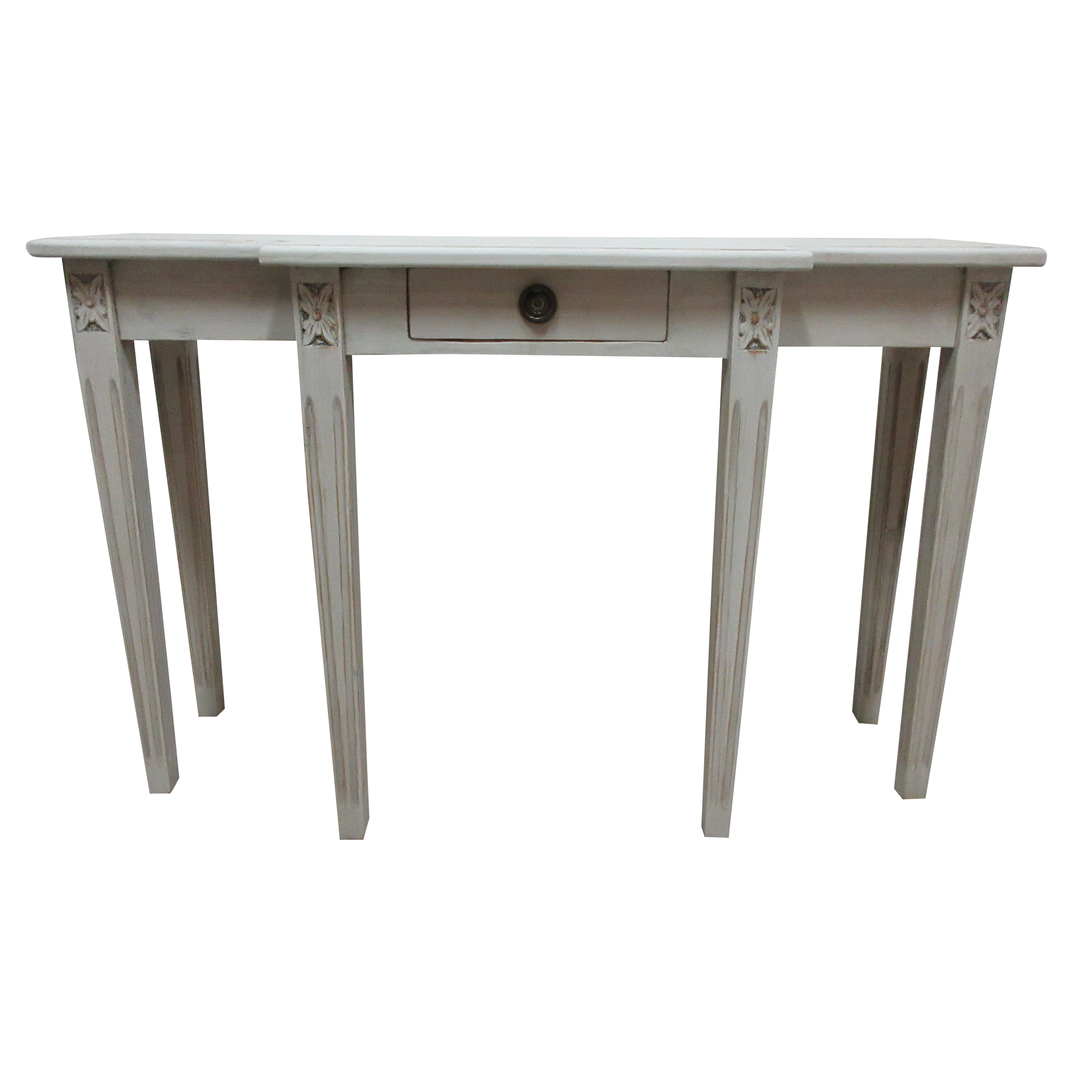 Table console suédoise de style gustavien