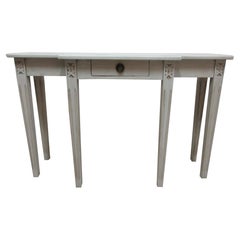 Table console suédoise de style gustavien