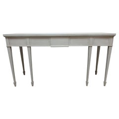 Swedish Gustavian Style Console Table Swedish Gustavian Style Console Table