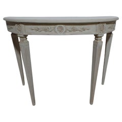 Swedish Gustavian Style Console Table