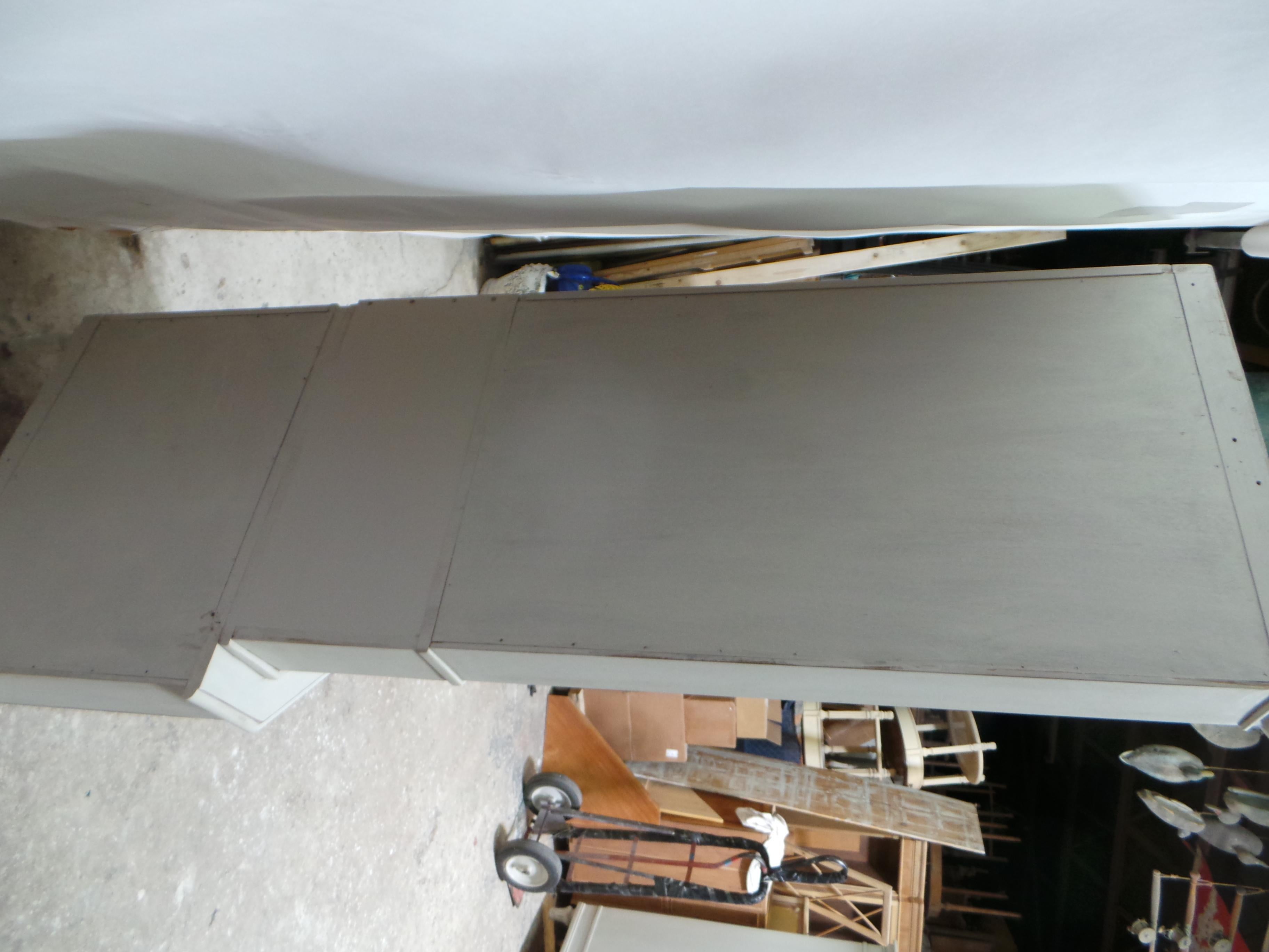 Swedish Gustavian Style Corner Cabinet 4 Door For Sale 1