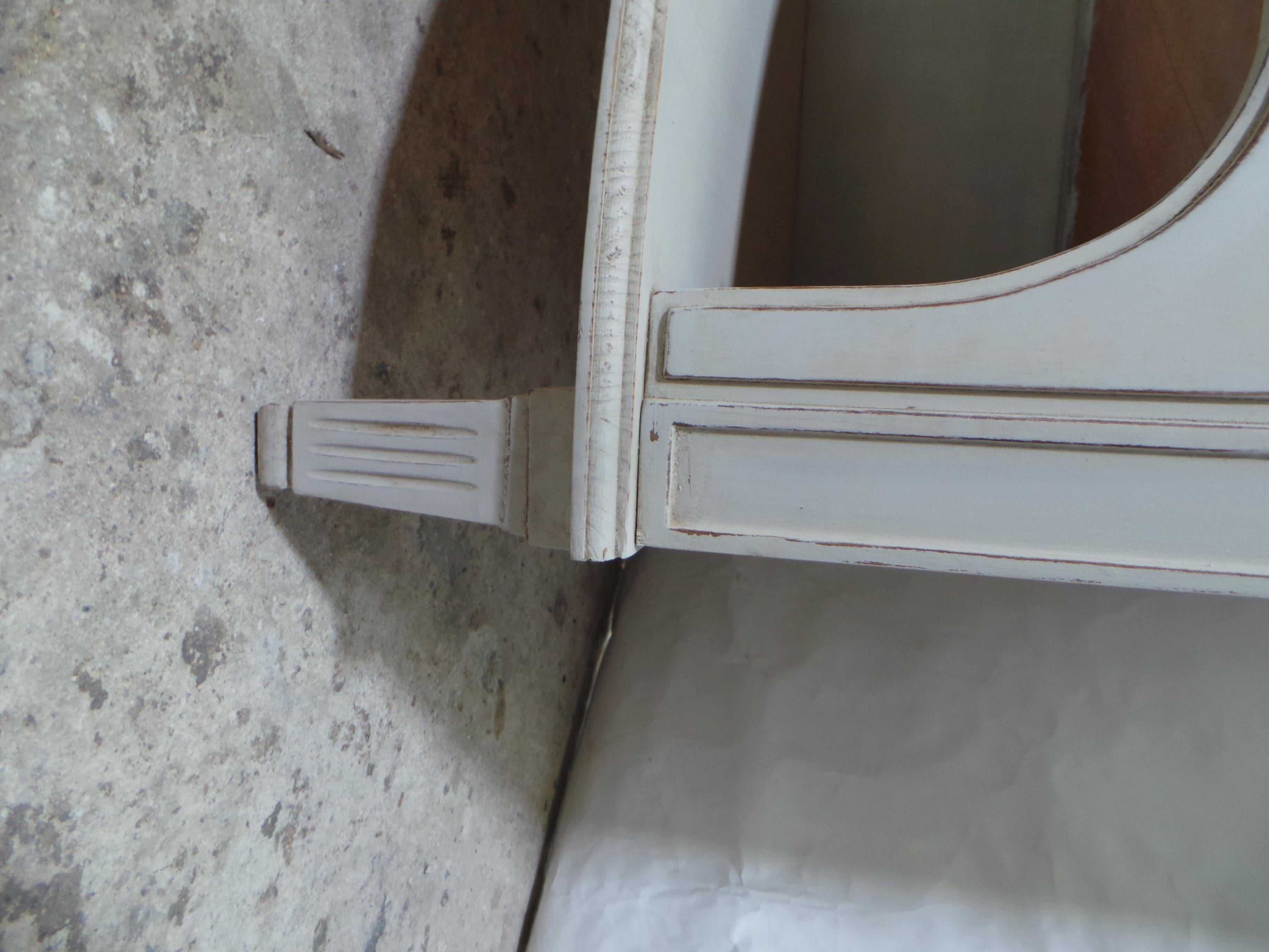 Swedish Gustavian Style Corner Cabinet For Sale 2