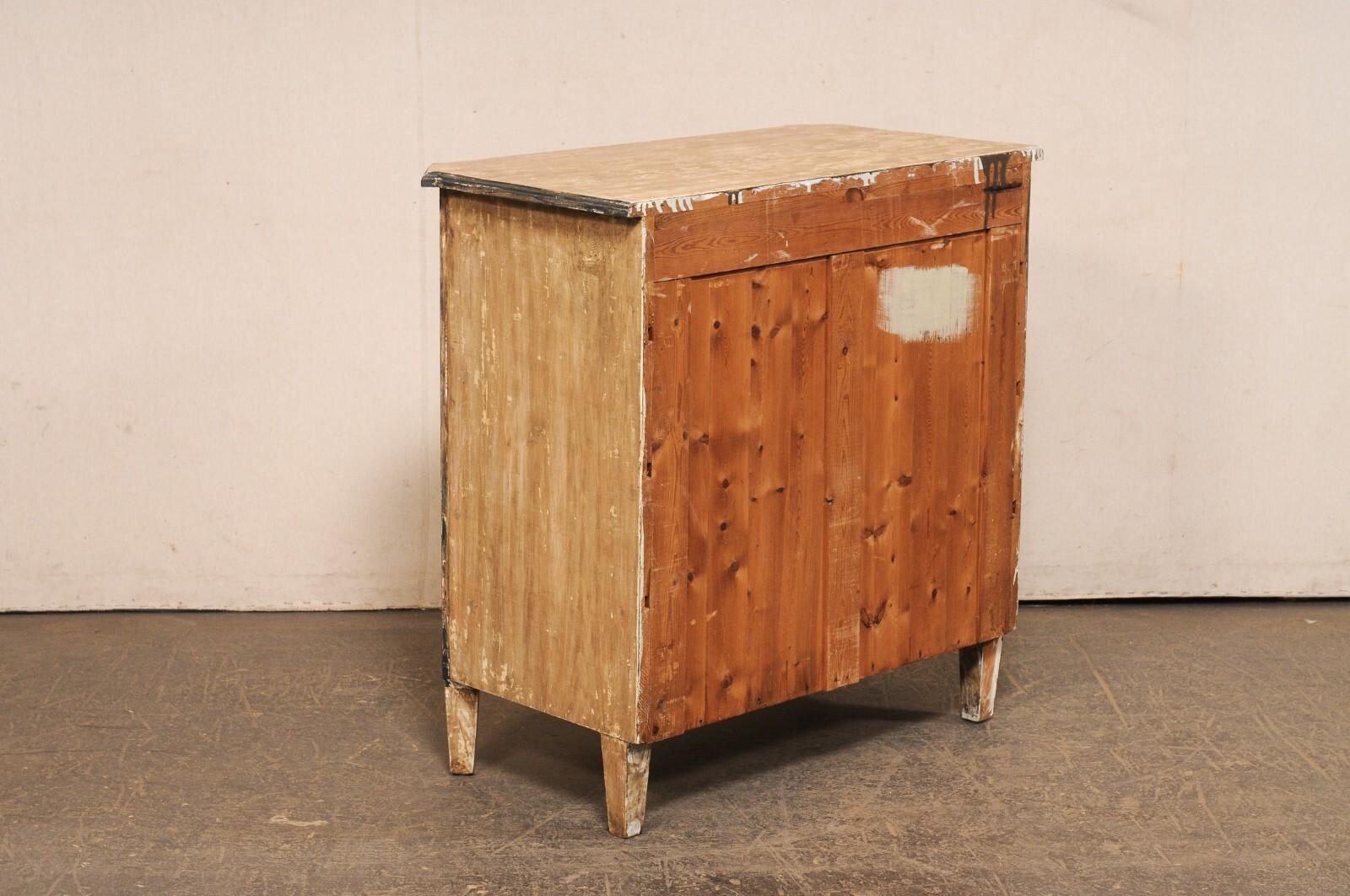 Swedish Gustavian Style Four Drawer Chest, Late 19th C. For Sale 14