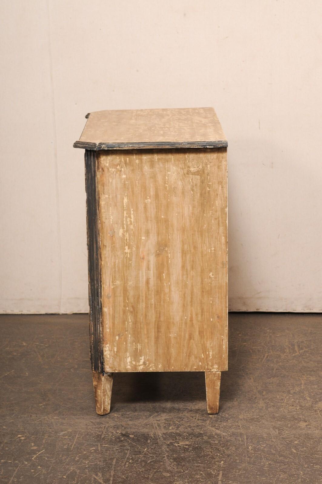 Swedish Gustavian Style Four Drawer Chest, Late 19th C. For Sale 15
