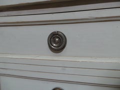 Sueco  Gustaviano  Armario superior de cristal Style