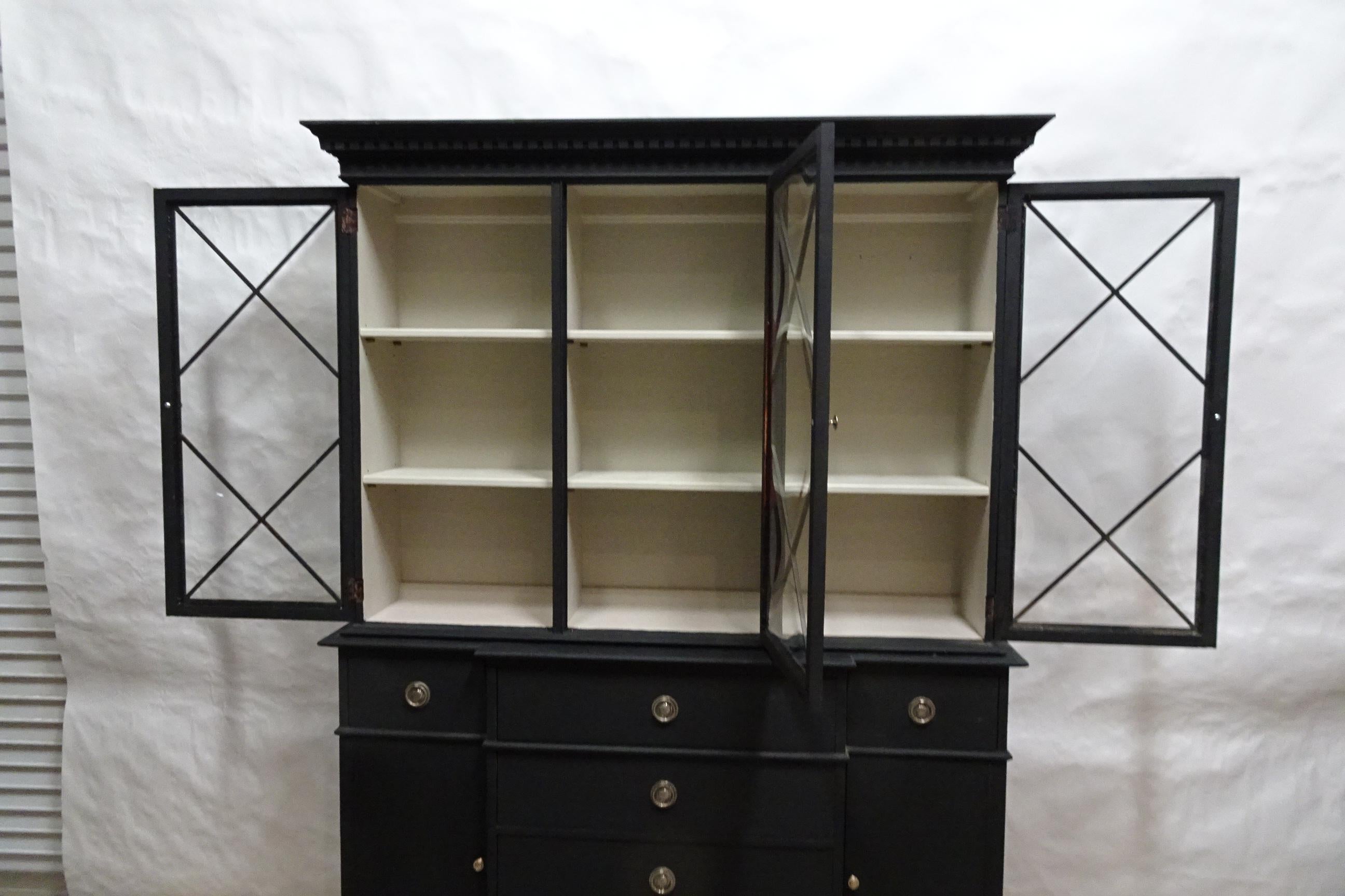 Swedish Gustavian Style Glass Top For Sale at 1stDibs