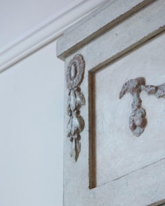 Swedish Gustavian Style Mirror with Garland Motif, circa 1920