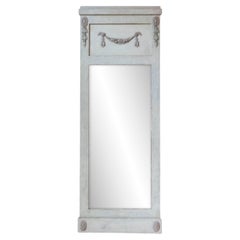 Swedish Gustavian Style Mirror with Garland Motif, circa 1920