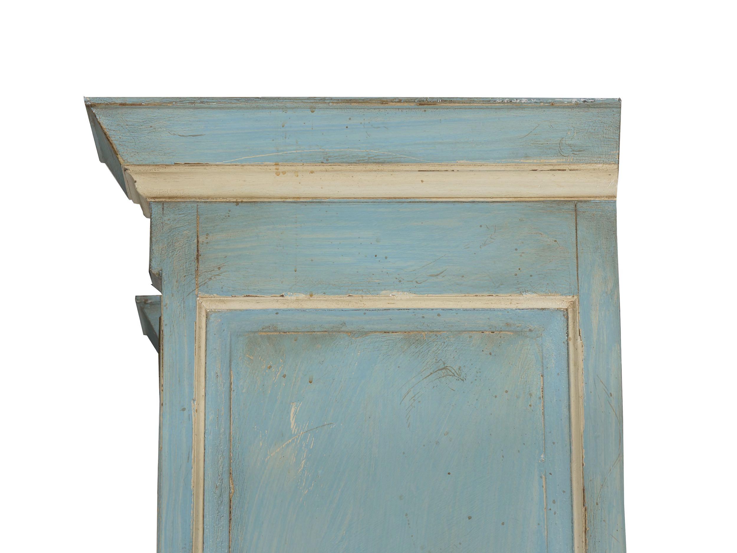 Swedish Gustavian Style Painted Bookshelf Cabinet Bookcase by Lillian August 11