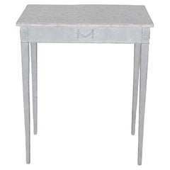 Tavolo da console svedese dipinto in stile gustaviano, CIRCA 1880